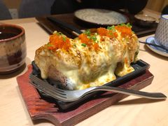 焗烤芝士三文鱼卷-越光米贩精致料理餐厅(金鹰店)