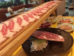 一米长盘牛五花-犟牛家·榴莲烤肉(五棵松店)