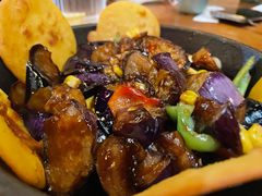 烧茄子玉米饼-锦小馆(安贞店)
