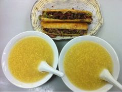 小米粥驴肉火烧超棒-张满意驴肉火烧(西四店)