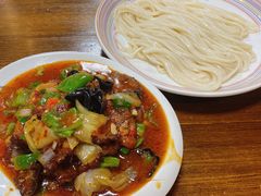 -歹歹的加个面过油肉拌面
