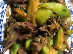 丝瓜炒鹅杂-下村新强记烧鹅店