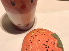 小草莓面包-巴黎贝甜(杨浦宝地店)