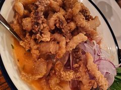 酸橘汁腌鲈鱼配炸鱿鱼-El Bodegon阿根廷秘鲁餐厅(幸福路店)