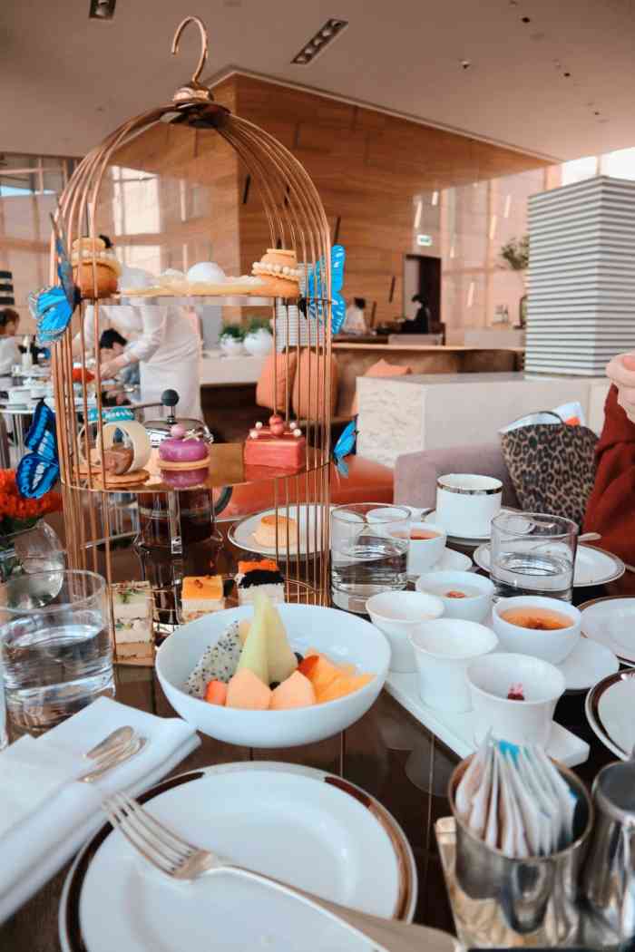 君悦酒店·大堂吧·高空下午茶