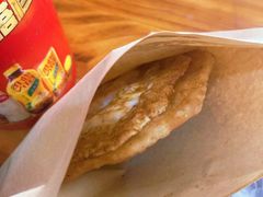 鸡蛋葱肉煎饼-王记生烫牛杂面馆(兰陵路店)