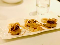 煎深海扇贝配欧洲白萝卜泥-Jean Georges