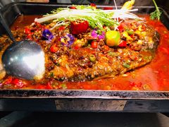 -探鱼·鲜青椒爽麻烤鱼(银泰城店)