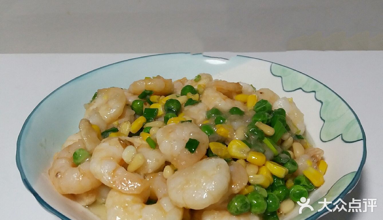 小豌豆炒虾仁