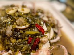 酸菜炒鱿鱼-温岭人家(红花北路店)