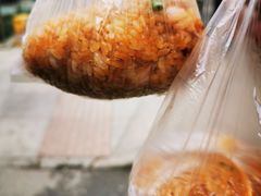 酱油炒过的糯米饭-六广门毛阿姨糯米饭