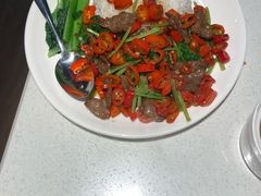 小炒黄牛肉-港久茶餐厅(鹭洲里店)