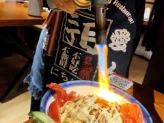 赤焰帝皇蟹脚金枪鱼盖饭-二丁目食堂(浑南花园城店)