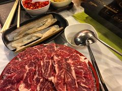 -鲜入围煮花胶鸡海鲜火锅