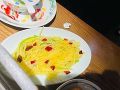 土豆丝-老头儿油爆虾(金鹰世界店)