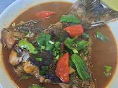 红烧划水-天乐农家鱼头王(天目湖店)