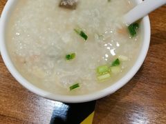 早点皮蛋瘦肉粥-甲乙饼·北京手工肉饼(西直门凯德茂店)