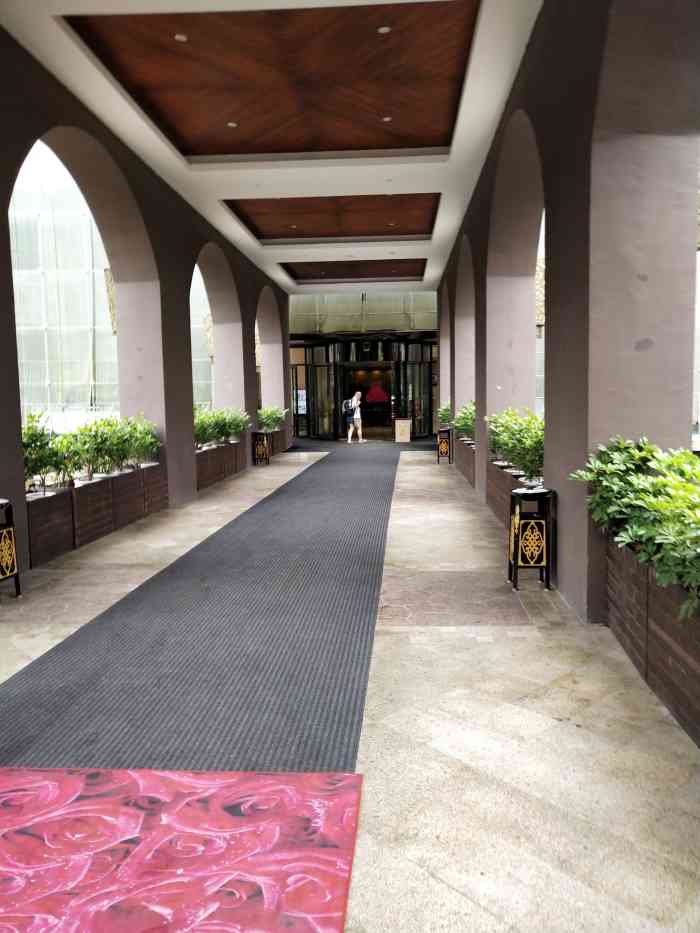 隆鑫玫瑰酒店-"一般,房间格局不错,但是隔音效果不好,隔.