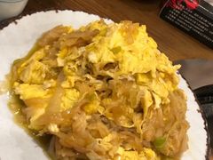 酸菜炒鸡蛋-万里闯关东铁锅炖菜馆(高新旗舰店)