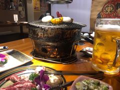 烤口蘑-不倒翁炭火烧肉(永安里店)