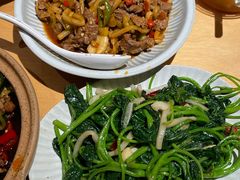 八桂炝炒嫩红薯叶-水平有限广西米粉·广西风味集(五道口店)
