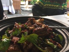 螺丝椒焖农家仔排-T館·花园艺术餐厅