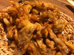 椒盐蘑菇-海富荣·锅贴·陕菜家常菜(阳光城店)