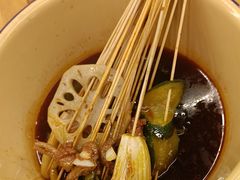 -拈签一笑黄牛肉辣卤串串