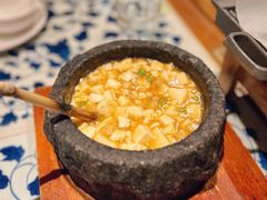 石锅鸡汤豆腐-绿茶餐厅(王府井永宁门店)