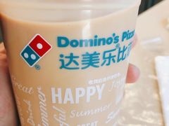港式丝滑红豆奶茶-达美乐比萨(回龙观店)