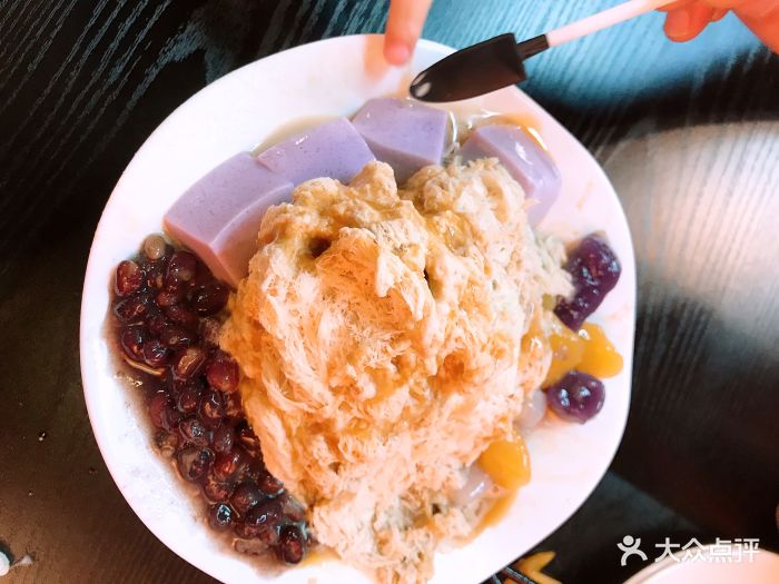 沁心台式甜品(奥体中心店)奶茶绵绵冰图片 - 第2张