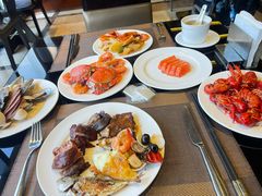 -大中华希尔顿酒店-念自助餐·海南美食·三文鱼