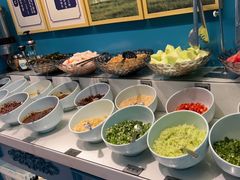 自助调料区-五星桥原切肥牛火锅·30年专注好牛肉(湖塘店)