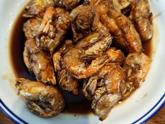 油爆开背虾-兰边碗(鼓楼店)