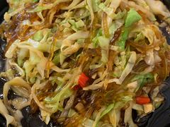 铁板粉丝包菜-孟记粥铺·家常菜·烧烤·粥(亚运村店)