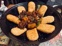 地锅鸡配烧饼-南京大牌档(新街口德基广场店)
