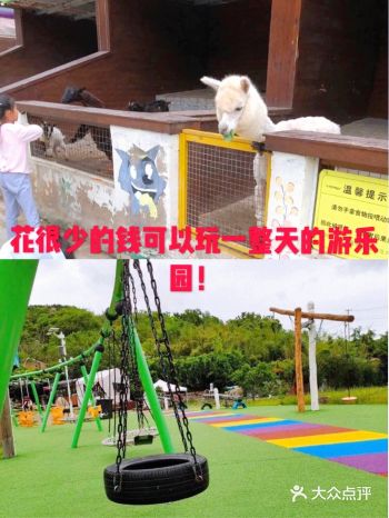 花很少的钱可以玩一整天的游乐园！