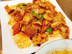 炒牛肚-老白驼退骨特色美食