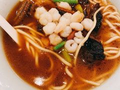 虾爆鳝面-奎元馆.百年奎元.非遗传承(西湖边的解放路店)