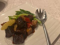 黑金雪花牛肉粒-上海和平饭店龙凤厅 Dragon Phoenix