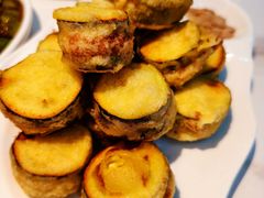 炸茄盒-小胖私厨状元宴·东北私房菜馆