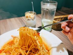 蘑菇番茄鸡肉意大利面-莫凡彼咖啡厅(明曜百货店)