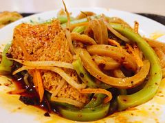 荞面酿皮拼菠菜酿皮-再回首(西关木塔巷店)