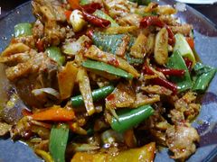 木瓜炒鸡-苍洱春饭店