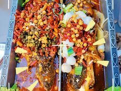 -集草轩·重庆麻辣烤鱼(西湖道店)