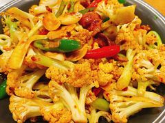 干锅有机菜花-巴依老爷新疆美食(常营店)