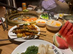 -韩京炭火烤肉自助料理(柯桥万达店)