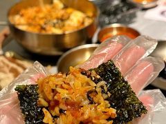 -草家酱蟹炭火烤肉店(珲春南路一店)