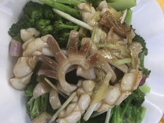 西兰花炒牛肉-肥姐美食(同福中路店)