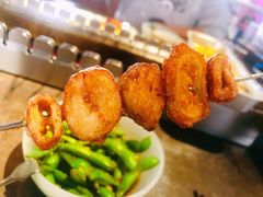 蒜瓣烤肥肠-很久以前羊肉串(南京路第一百货店)